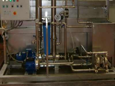 impianto di ultrafiltrazione per rottura emulsioni