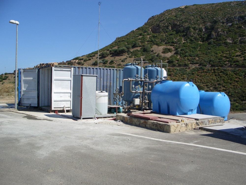 impianti in container per trattamento percolato
