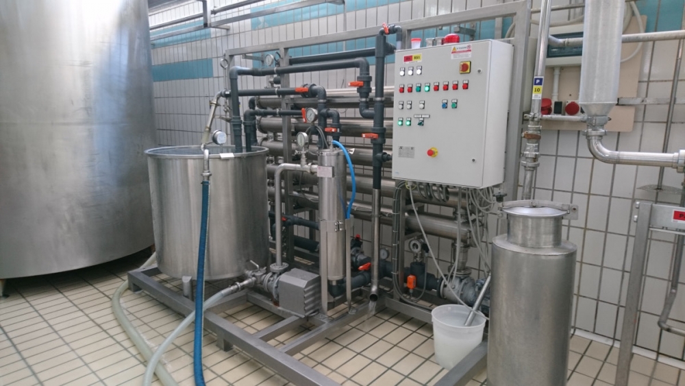 reverse osmosis system for must concentration